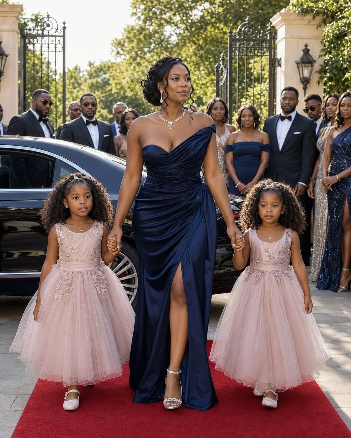 A Wealthy Man Invited His “Poor” Ex-Wife to His Grand Wedding to Humil:iate Her — But Everything Stopped When She Stepped Out of a Luxury Car with Twin Children and Said Words That Halted the Ceremony