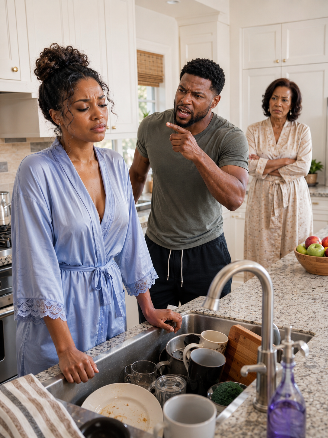 On the first day of our marriage, my husband threw a greasy dishcloth in my face and said, “From now on, you’re my family’s maid.” I smiled, left my wedding ring on the table, and walked out with my suitcase.