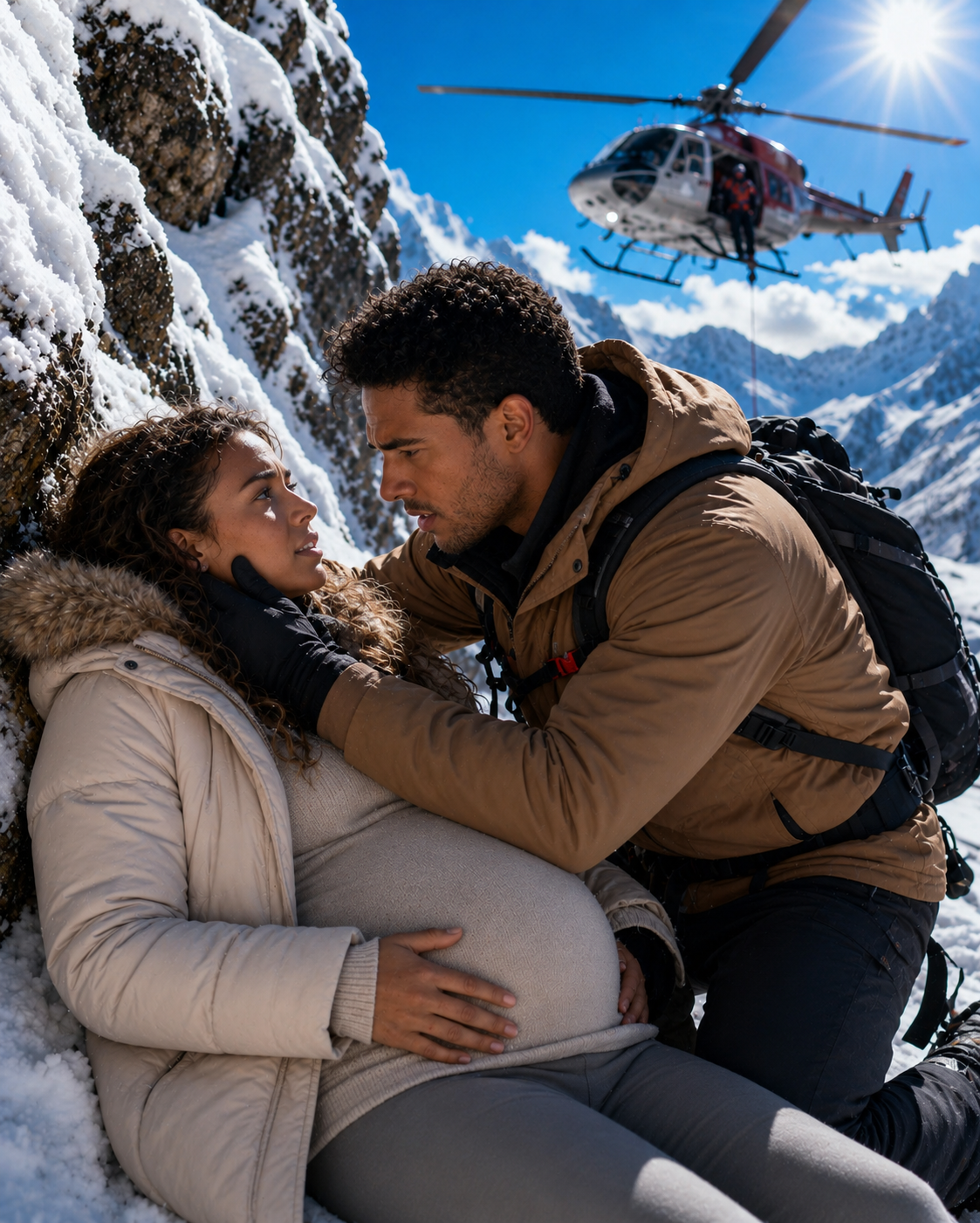 -pregnant wife off an icy cliff just to pocket a $50 million life insurance policy. Today, at the funeral they think is mine, he’s standing with his secret lover, smirking like a winner. They think I’m dead… but they have no clue I’m still clinging to life, fighting my way back for revenge.