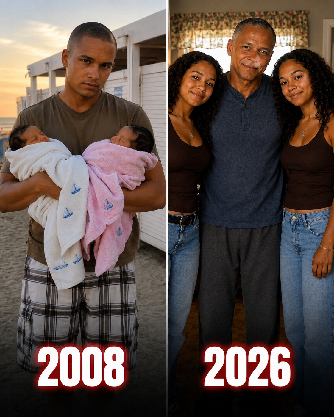 I Adopted Twin Baby Girls I Found Wrapped in Towels in a Beach Changing Cubicle – On Their 18th Birthday, They Handed Me the Same Towels and Whispered, 'Dad... We Owe You the Truth'