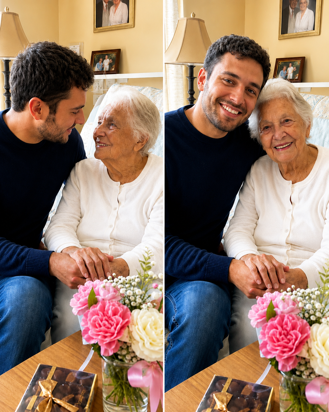 I Pretended to Be an Old Woman's Son at the Nursing Home Because Her Real Family Paid Me – After She Passed Away, the Director Said, 'She Left One Last Request for You