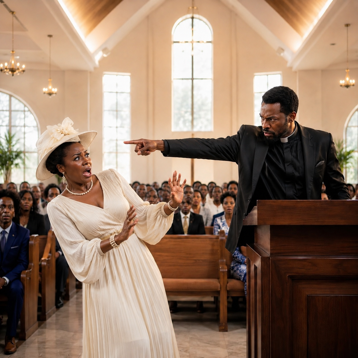Why the Richest Woman in Church Never Let the Pastor Touch Her Forehead