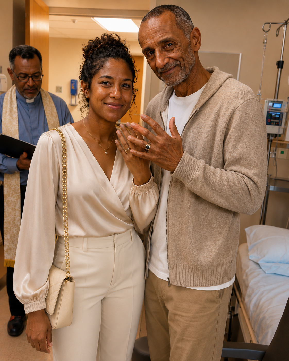 I Married a Stranger from a Hospital Waiting Room So He Wouldn't Pass Away Alone – After Our One-Week Marriage, His Lawyer Handed Me His Backpack