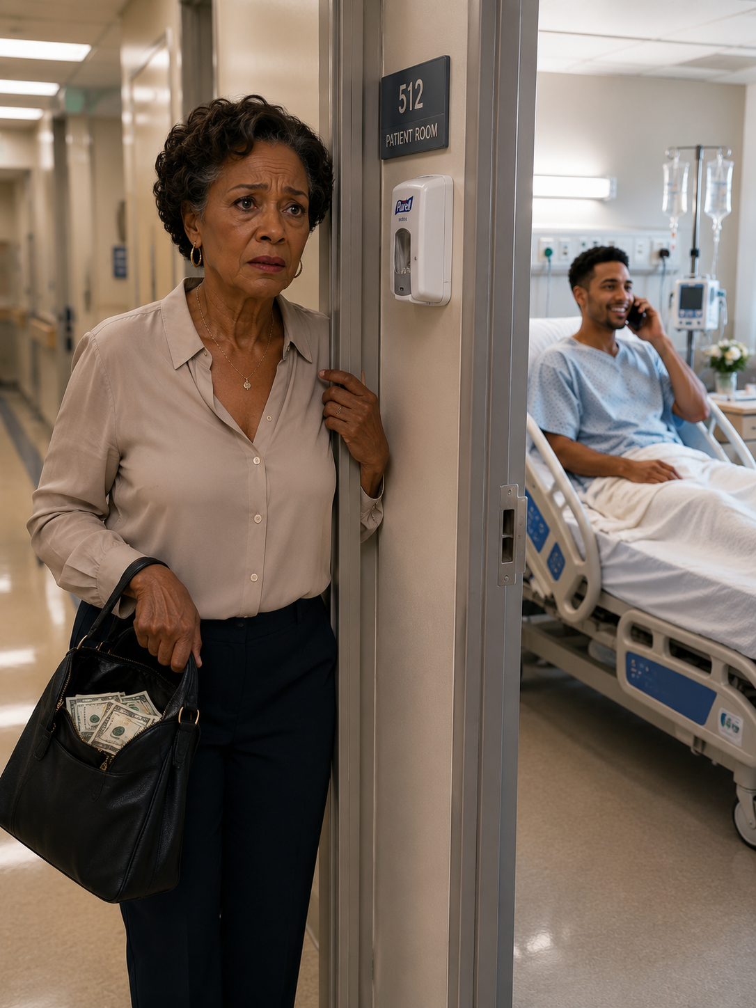 I Won 20 Million Dollars to Save My Sick Son, But Before I Walked Into His Hospital Room, I Heard Him Say Over Speakerphone, “If I Make Her Think I’m Worse, She’ll Give Me Every Last Penny.”