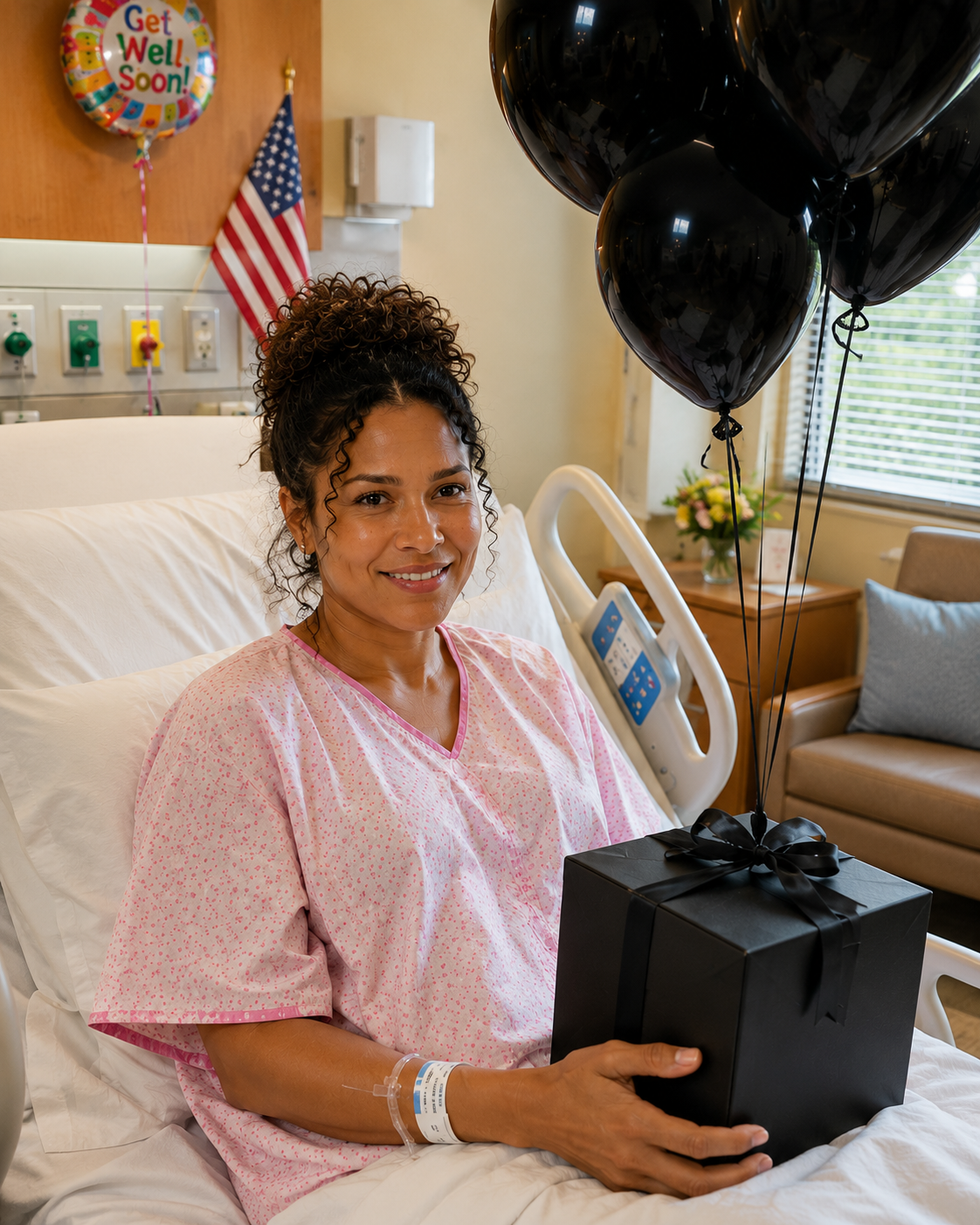 Someone Sent Me a Gift with Black Balloons on the Day I Gave Birth – When I Opened the Box, I Gasped
