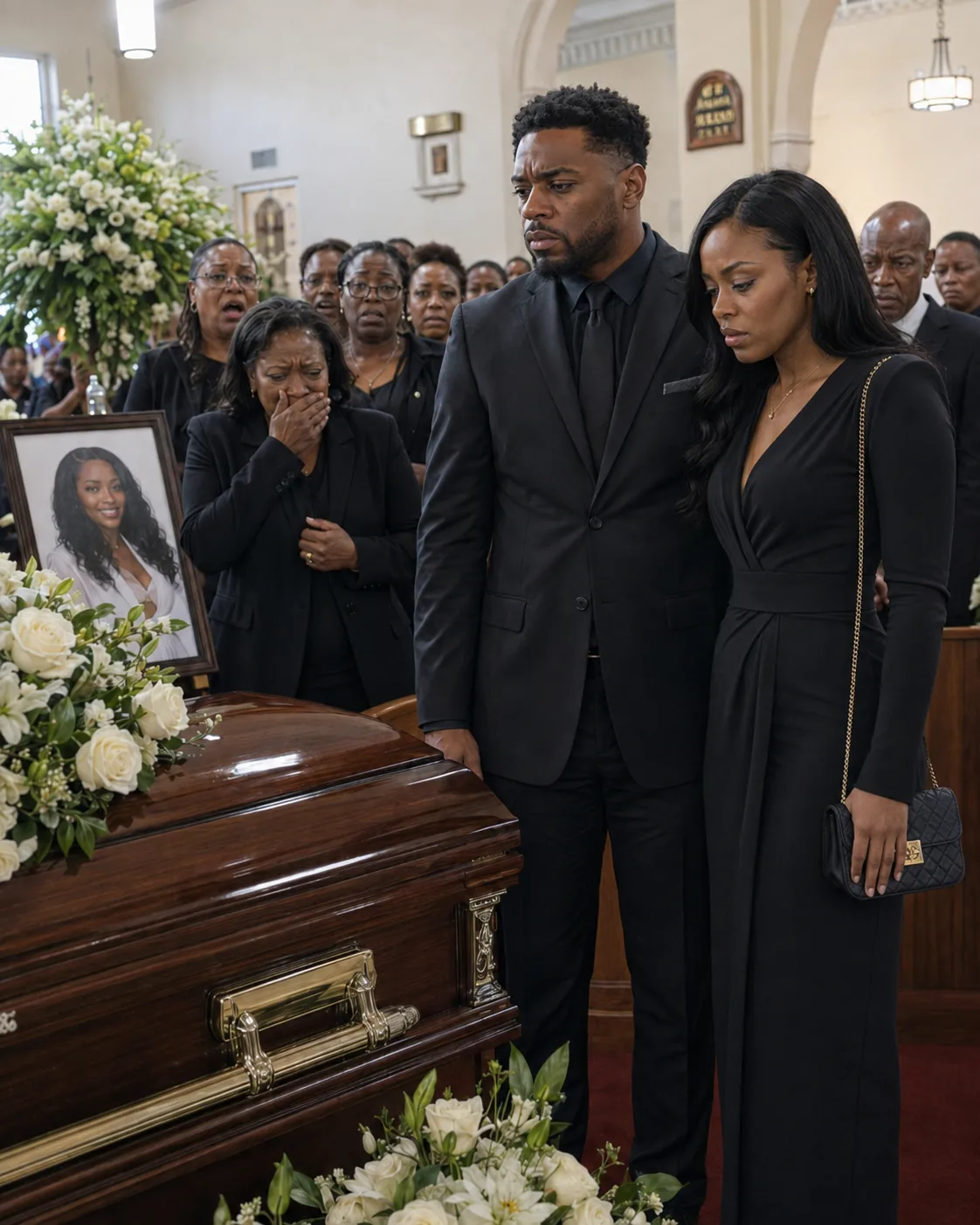 He Brought His Mistress to His Pregnant Wife’s Funeral—Then the Lawyer Read Her Will