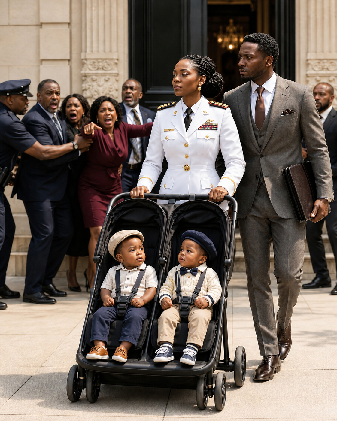 Everyone Called My Husband’s Mistress a Hero—While I Carried His Twins in Silence.