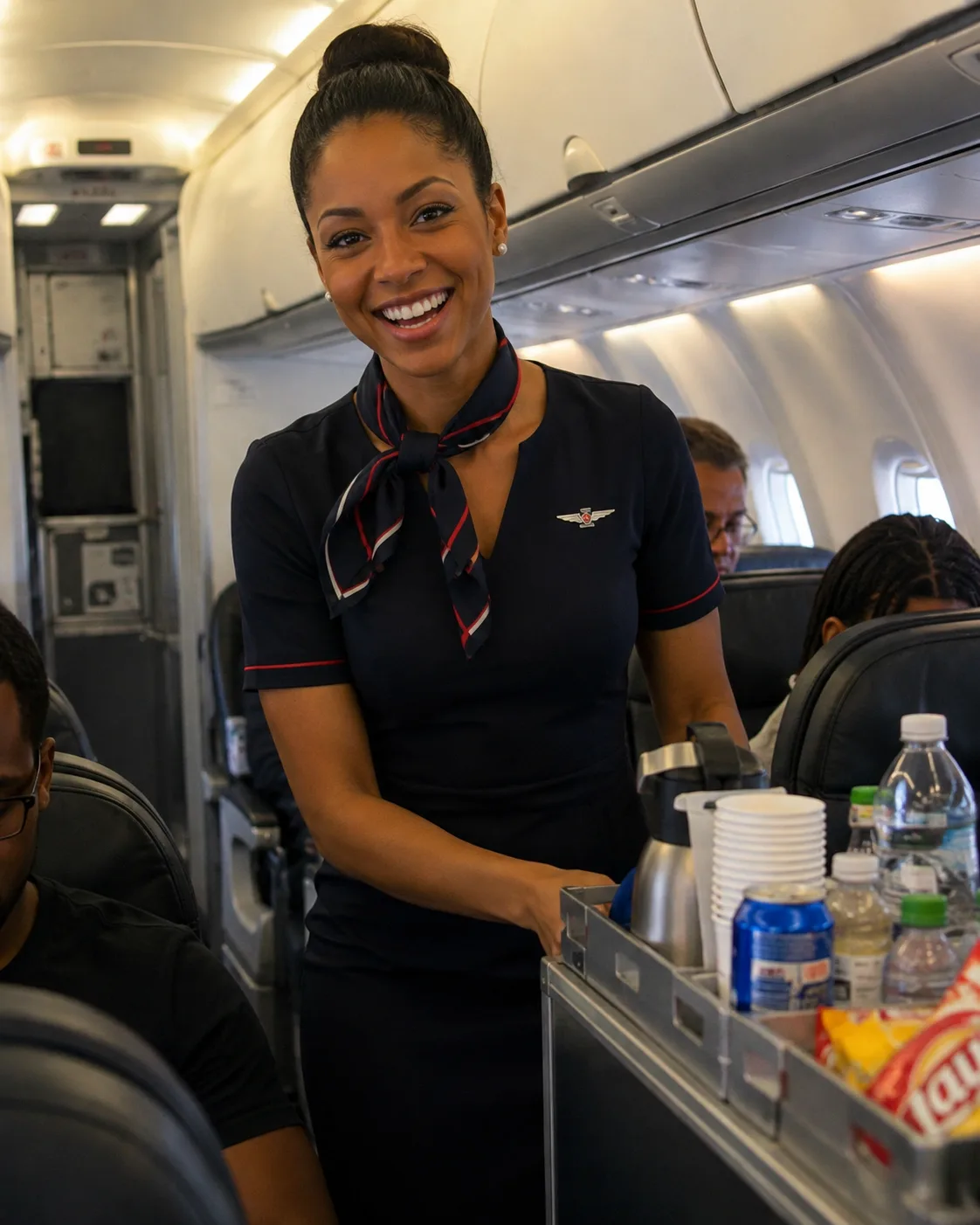 I Surprised My Flight Attendant Wife on Our Anniversary—Then the Pilot’s Announcement Shocked Me