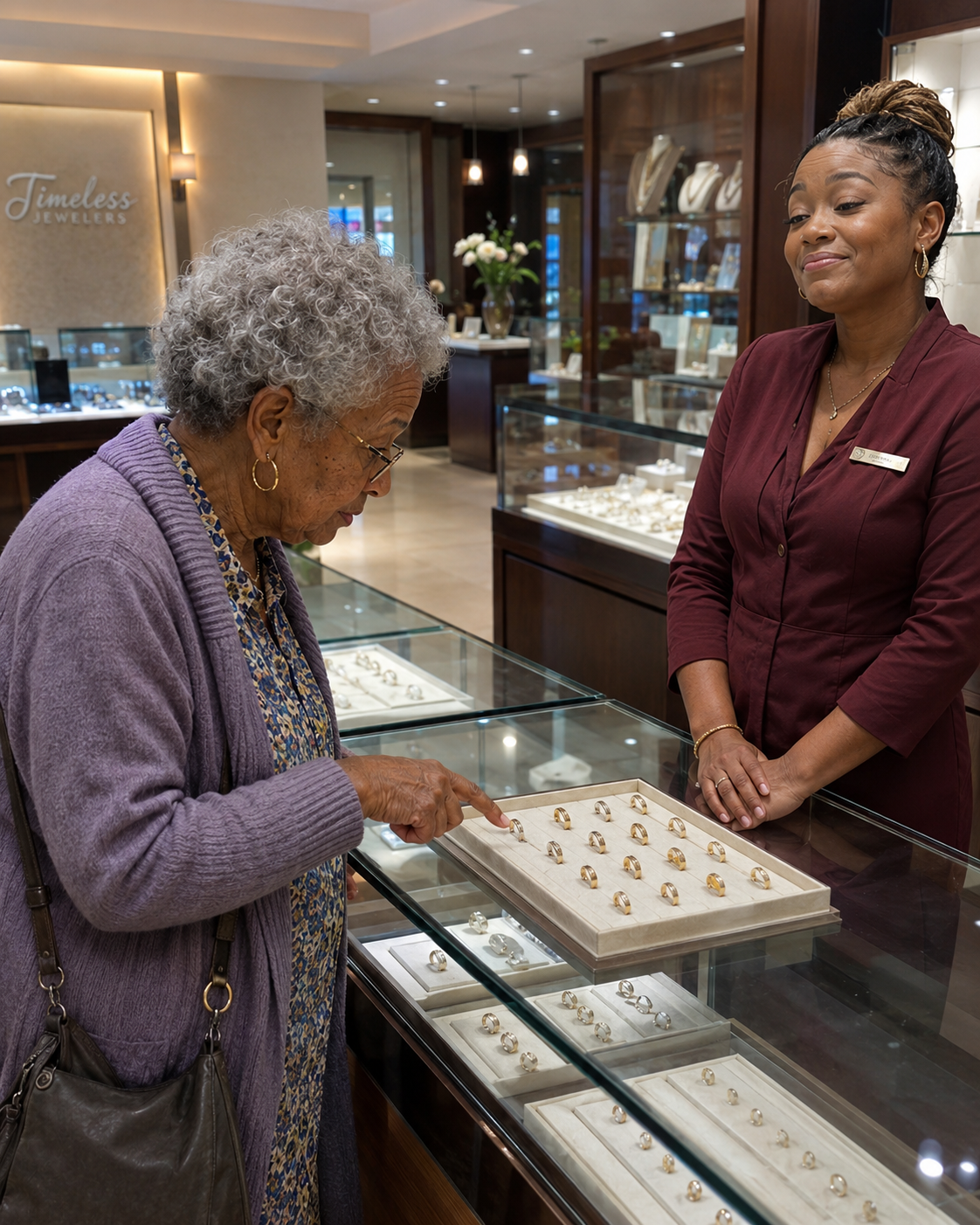 A Jewelry Saleswoman Refused My Grandma a Ring—Minutes Later, She Regretted It.