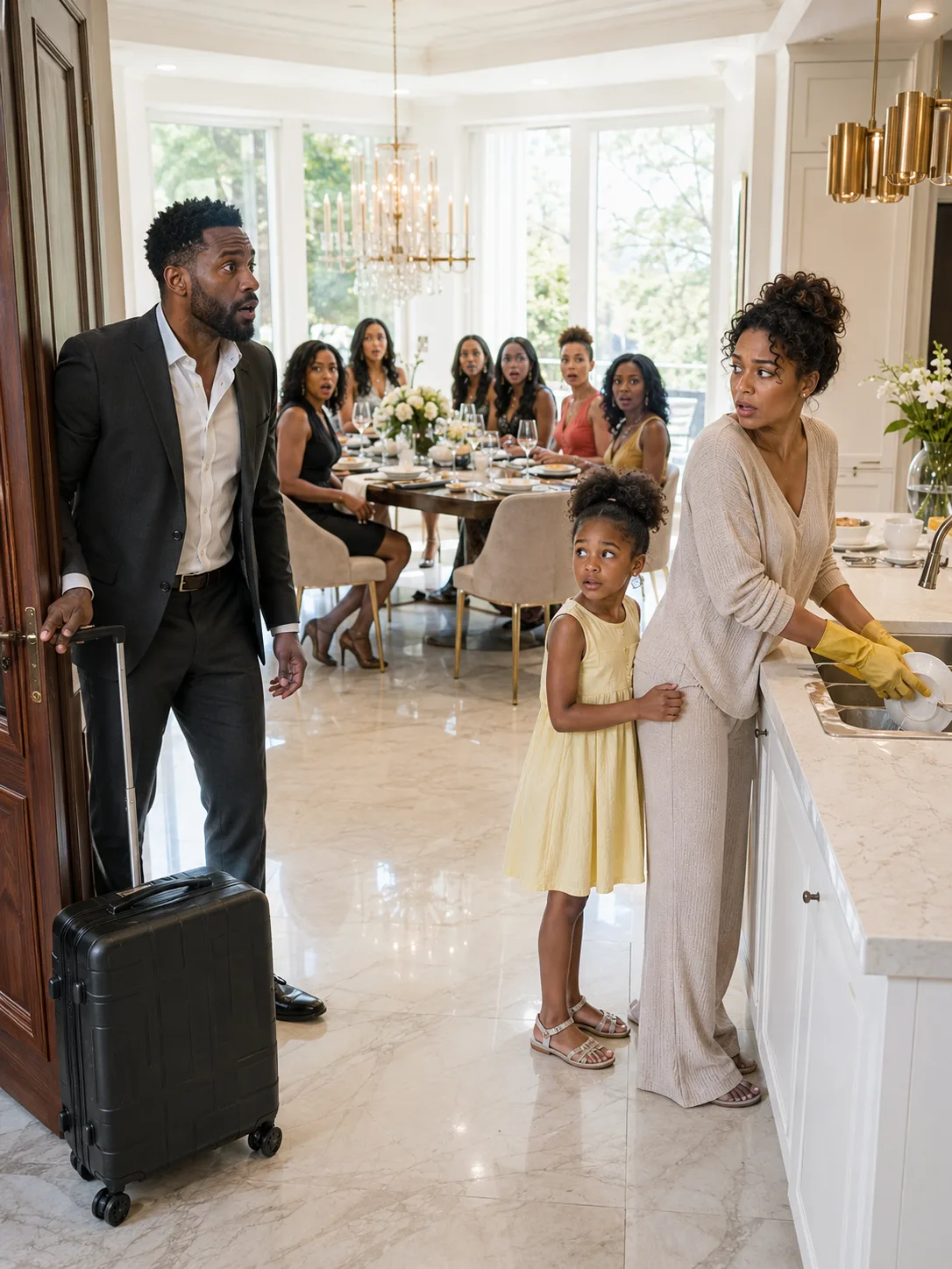 I Came Home Early to Find My Wife Injured and My Mother Hosting 20 Guests—Then a Recording Exposed the Truth