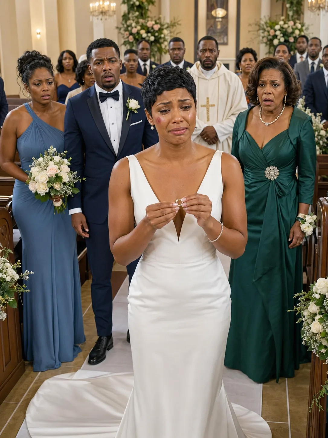 My Husband Slapped Me at the Altar—So I Walked Away Before He Learned Who He’d Lost