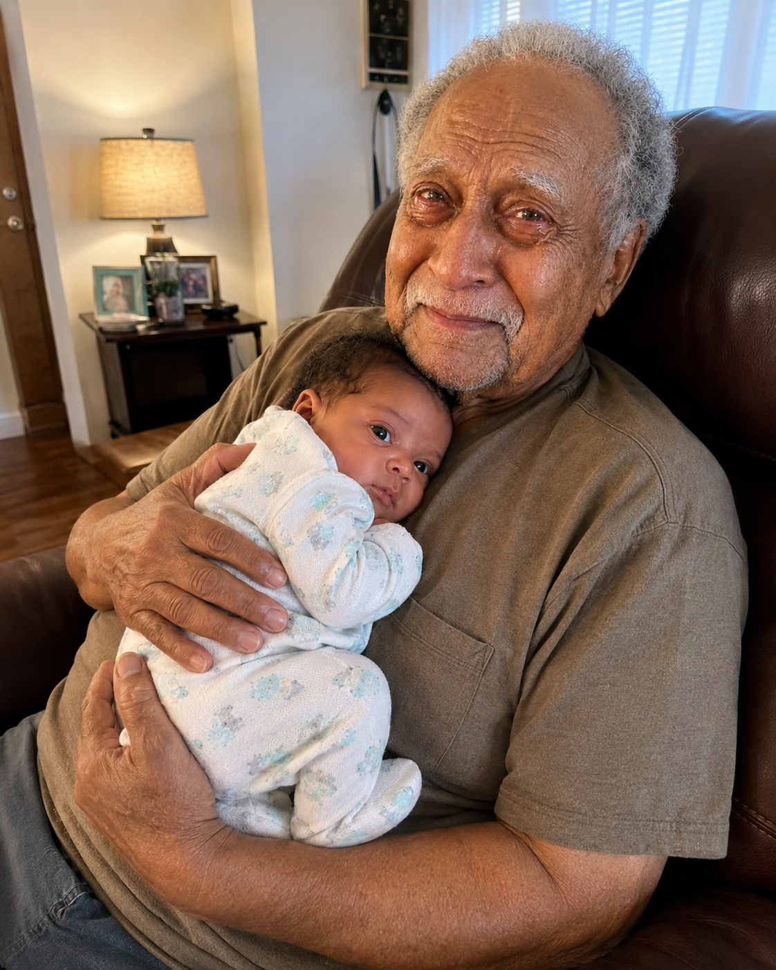 I Brought My Newborn to Meet the Grandpa Who Raised Me—The Moment He Saw Her Face, He Burst Into Tears  Tôi thích phản hồi này hơn