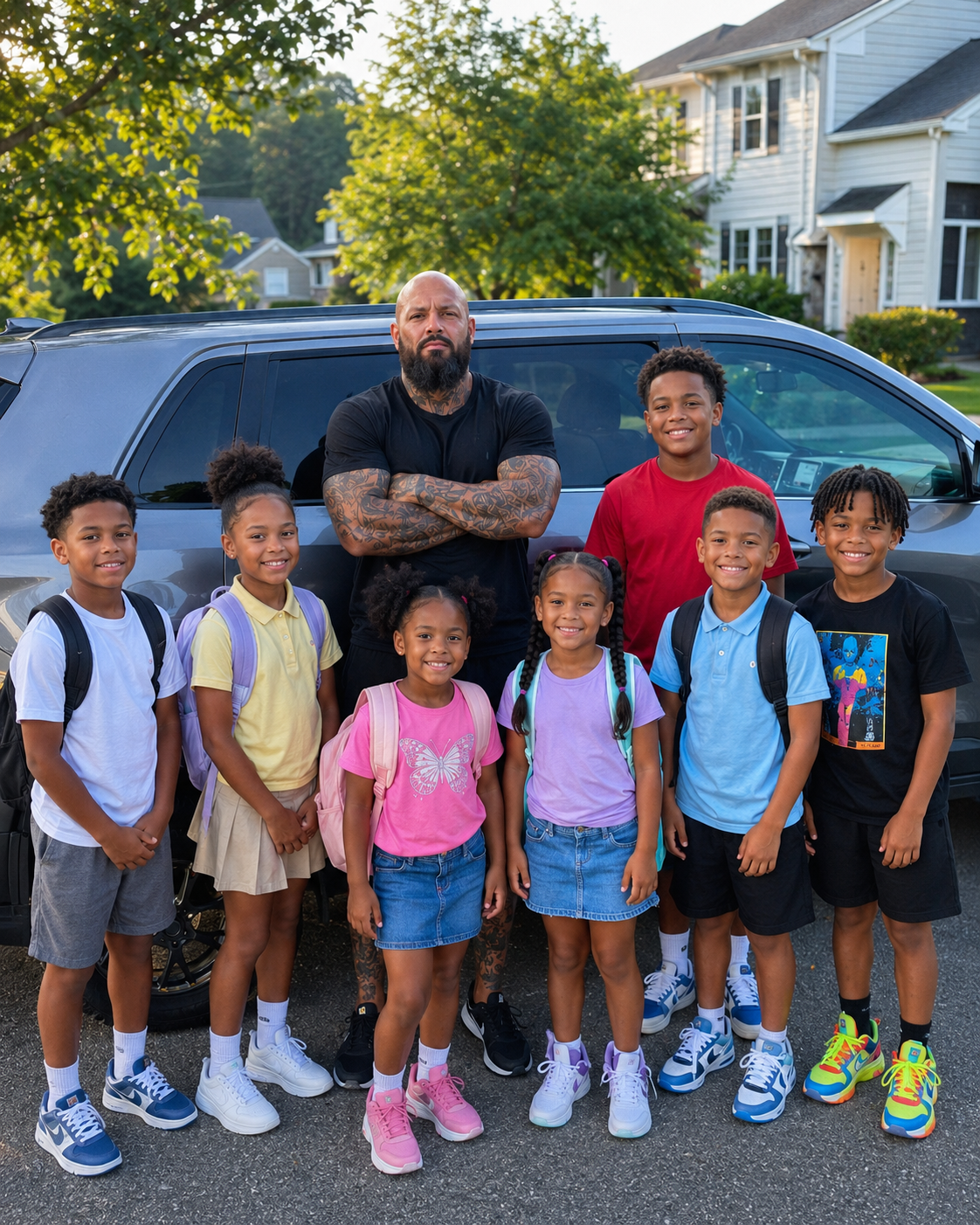 The Whole Neighborhood Warned Us About the Dad Raising 7 Kids Alone—Then We Learned the Truth.