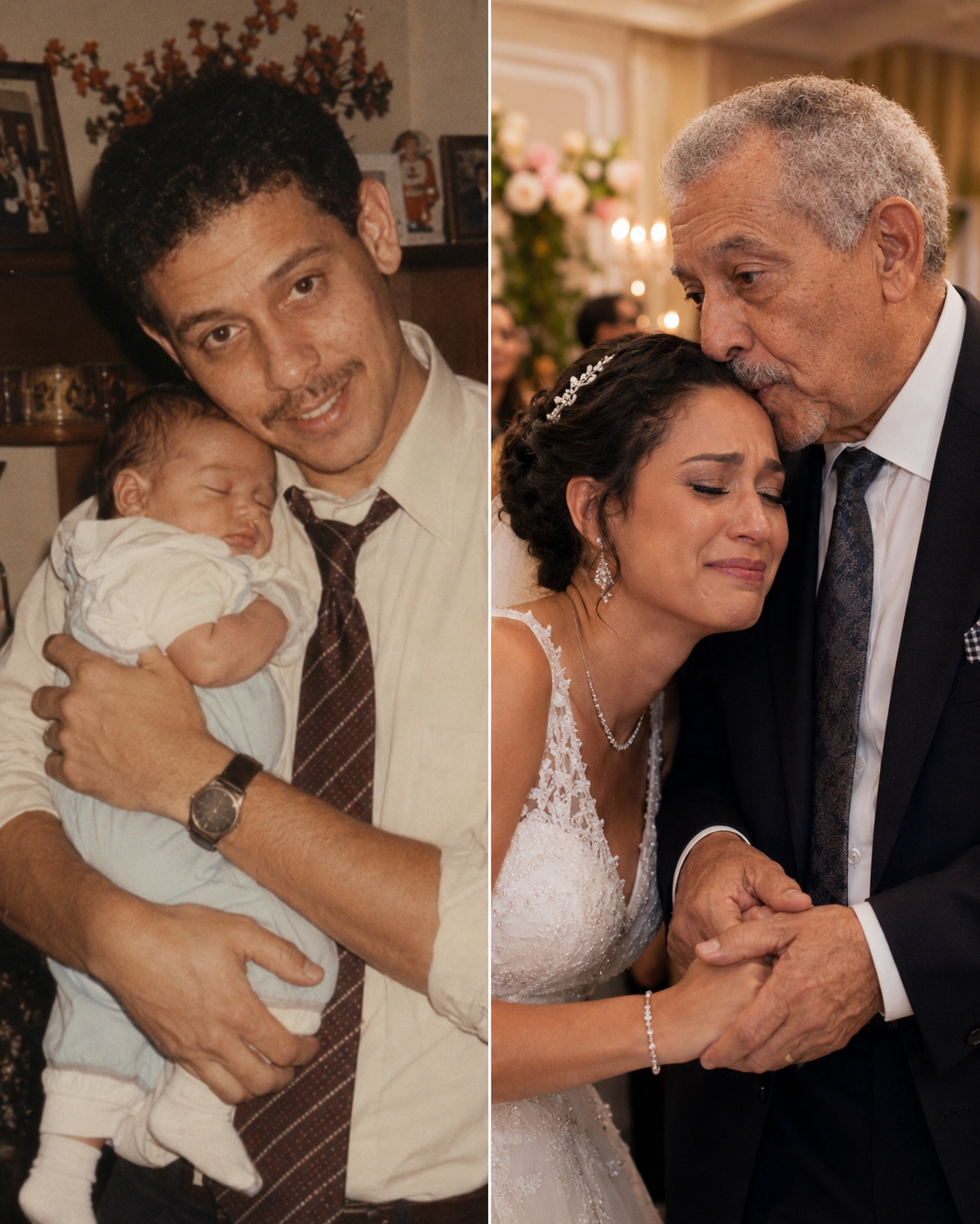 My Sick Dad Insisted on Walking Me Down the Aisle—But at the Altar, He Turned to My Husband