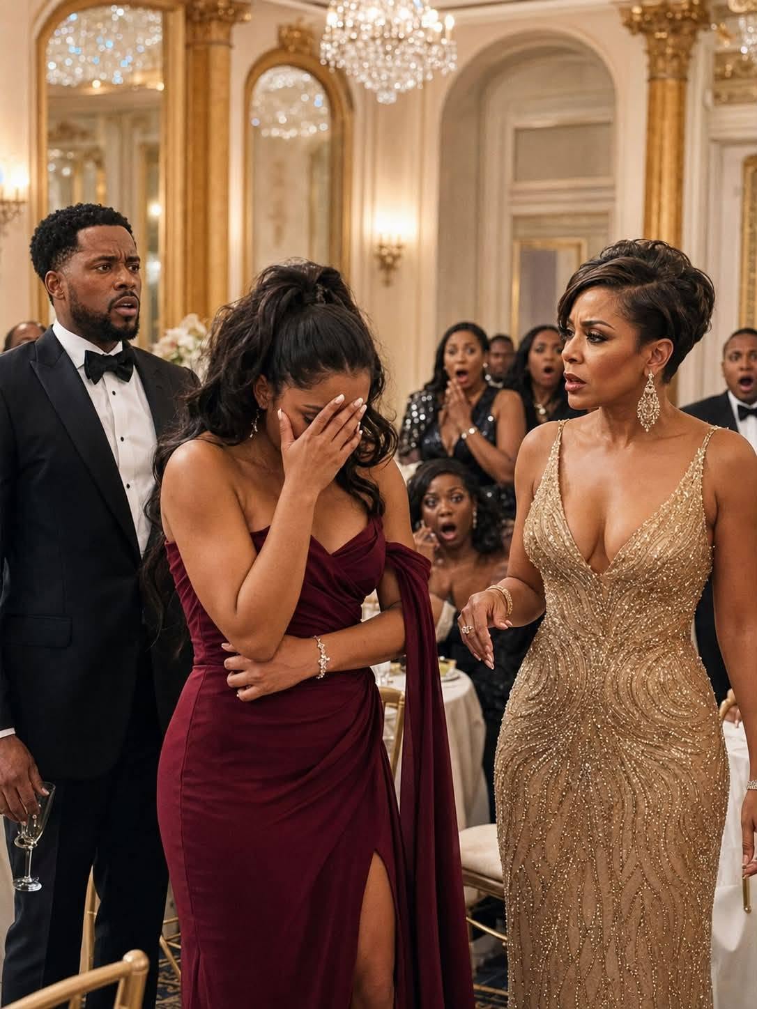 My Husband’s New Assistant Slapped Me at the Party—Then She Learned Who I Really Was.