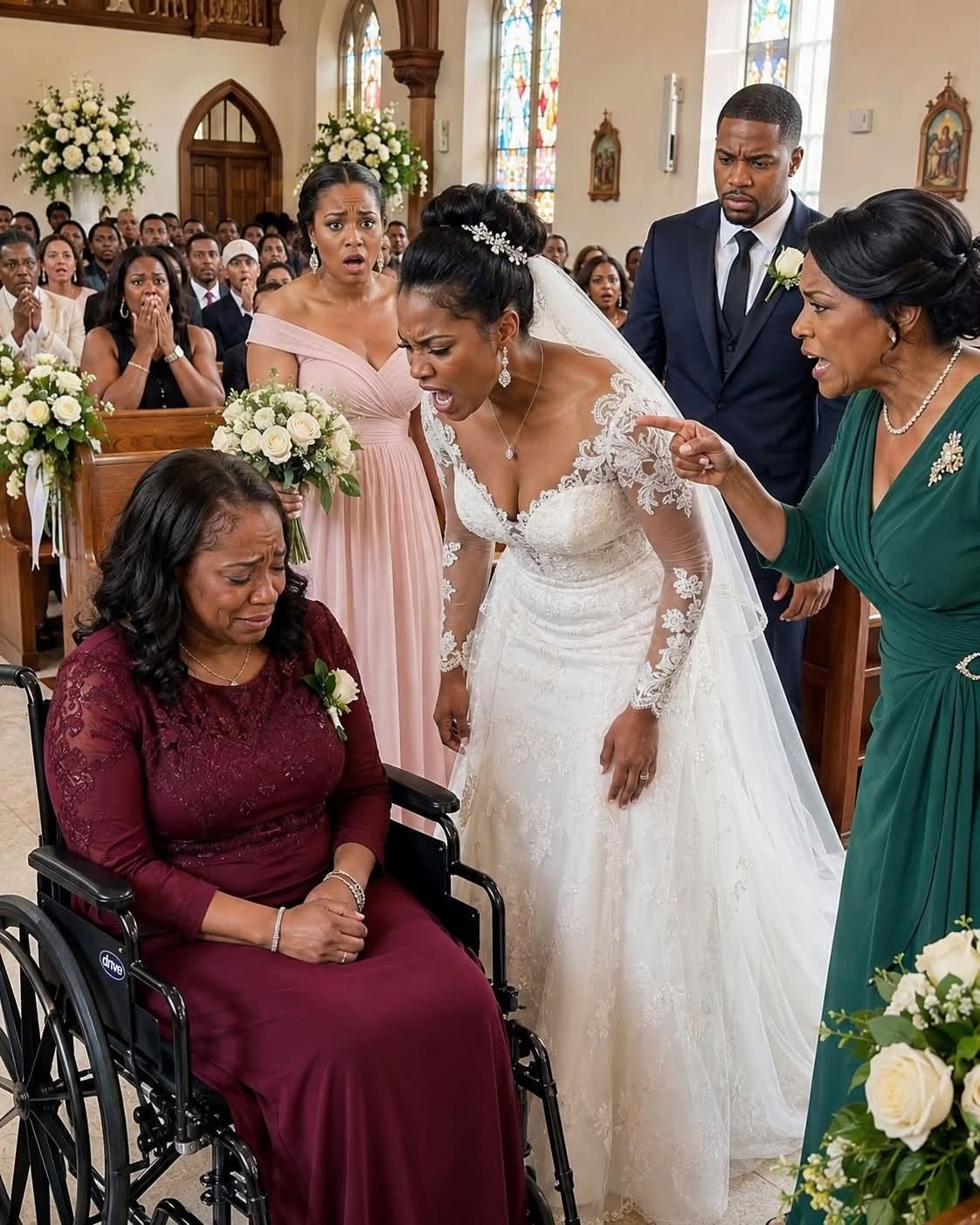 I Saved My Sister From a Fire—Years Later, She Told Me to Sit in the Back at Her Wedding. Then the Groom’s Mother Spoke Five Words