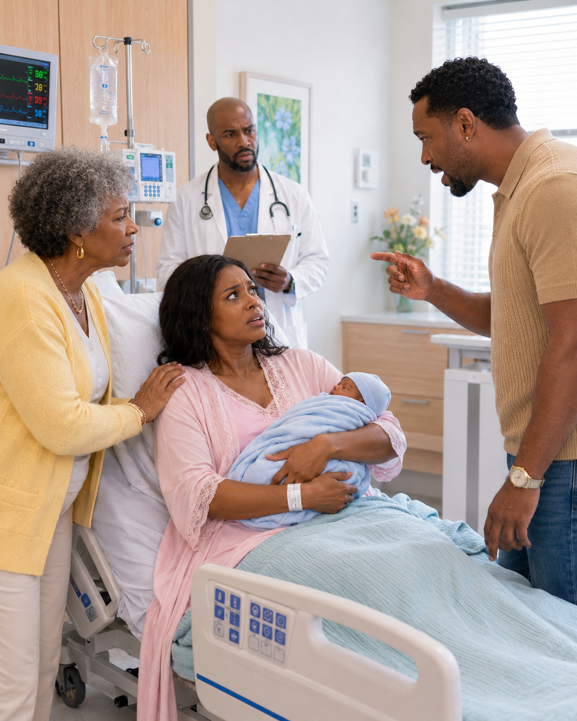 My Husband Pointed at Our Newborn and Said, “That Baby Isn’t Mine.” Then the Doctor Exposed Who Really Forged the DNA Test.