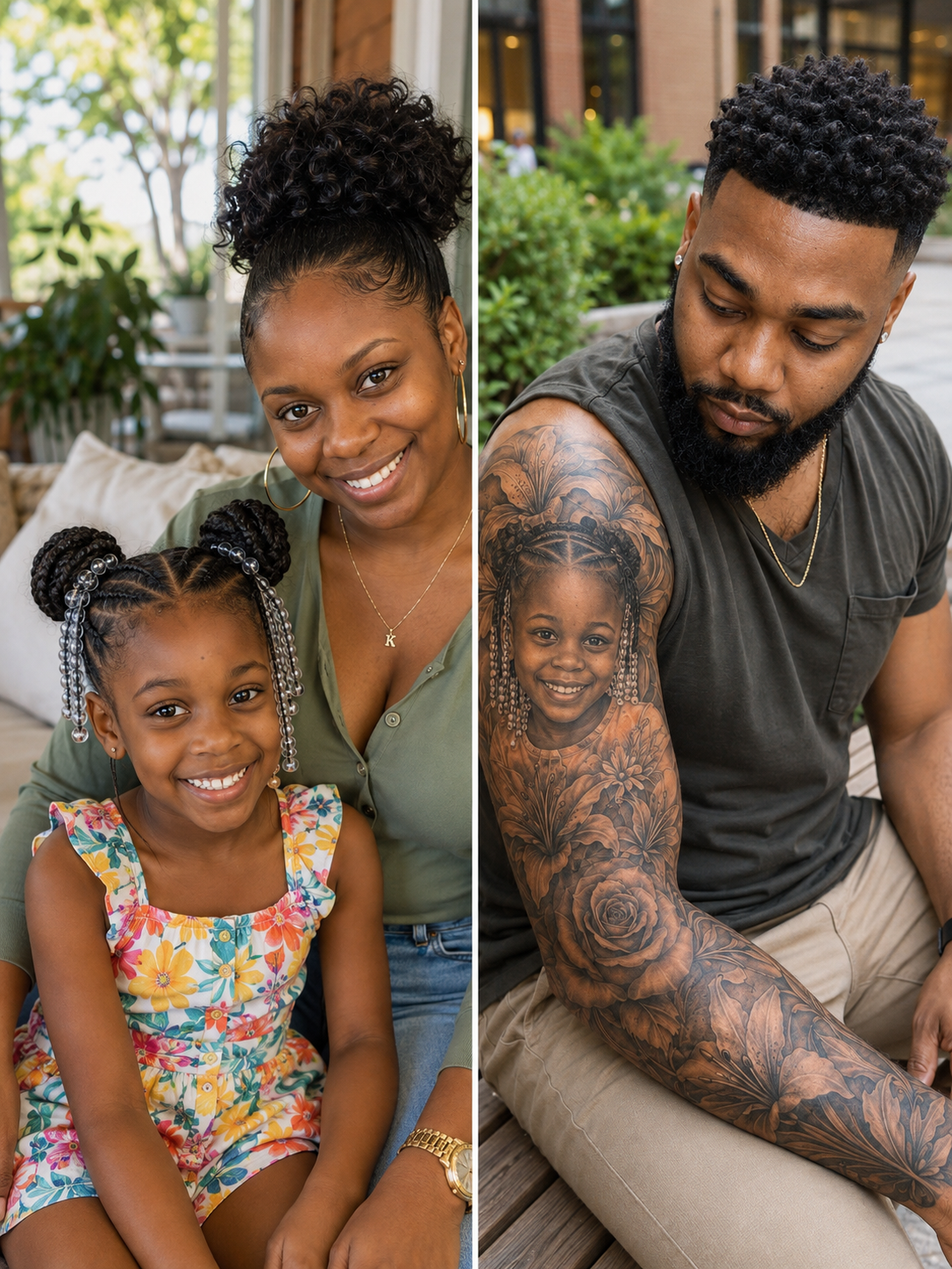 I SPENT 8 YEARS SEARCHING FOR MY M!S:S!NG DAUGHTER UNTIL A GUY WALKED INTO MY BAKERY WITH HER FACE TATTOOED ON HIS ARM.