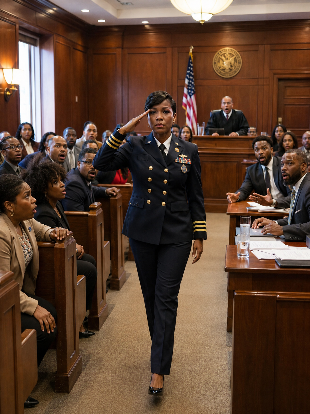 My Father Laughed When I Entered Court in My Navy Uniform—Then the Evidence Changed Everything.