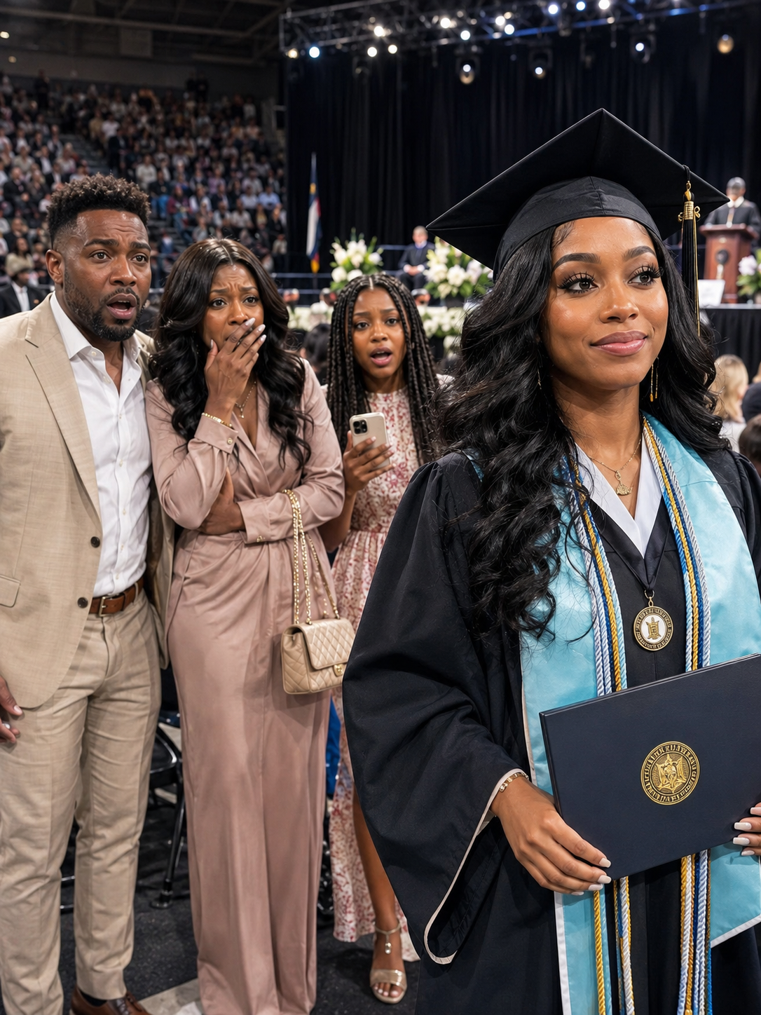 My Parents Skipped My Harvard Graduation for My Sister’s New Tesla—Then the Dean Called My Name.
