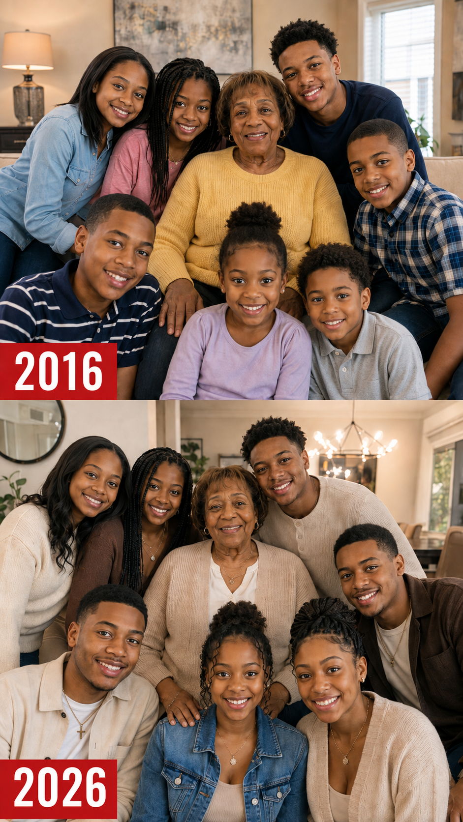 I Raised My 7 Grandchildren Alone—10 Years Later, My Youngest Granddaughter Handed Me a Box That Revealed the Truth.