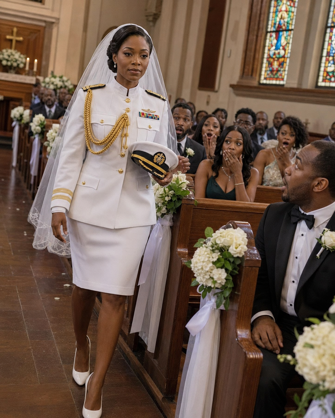 They Destroyed Her Four Wedding Dresses—But She Arrived at the Altar Wearing Something That Shamed Them All.