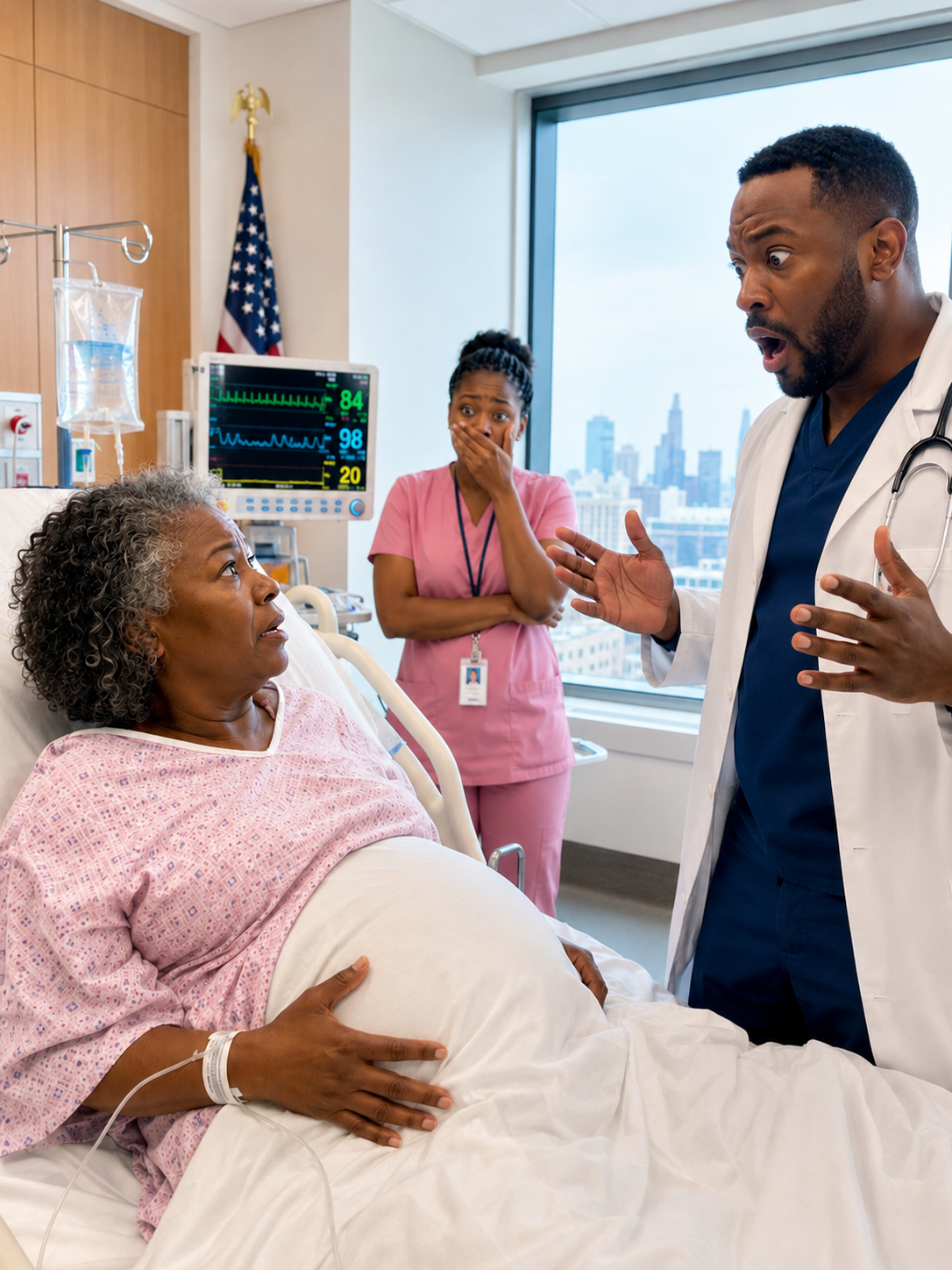 A 65-year-old woman was stunned to discover she was pregnant—but when the time came to give birth, the doctor’s examination revealed something that left everyone in shock.