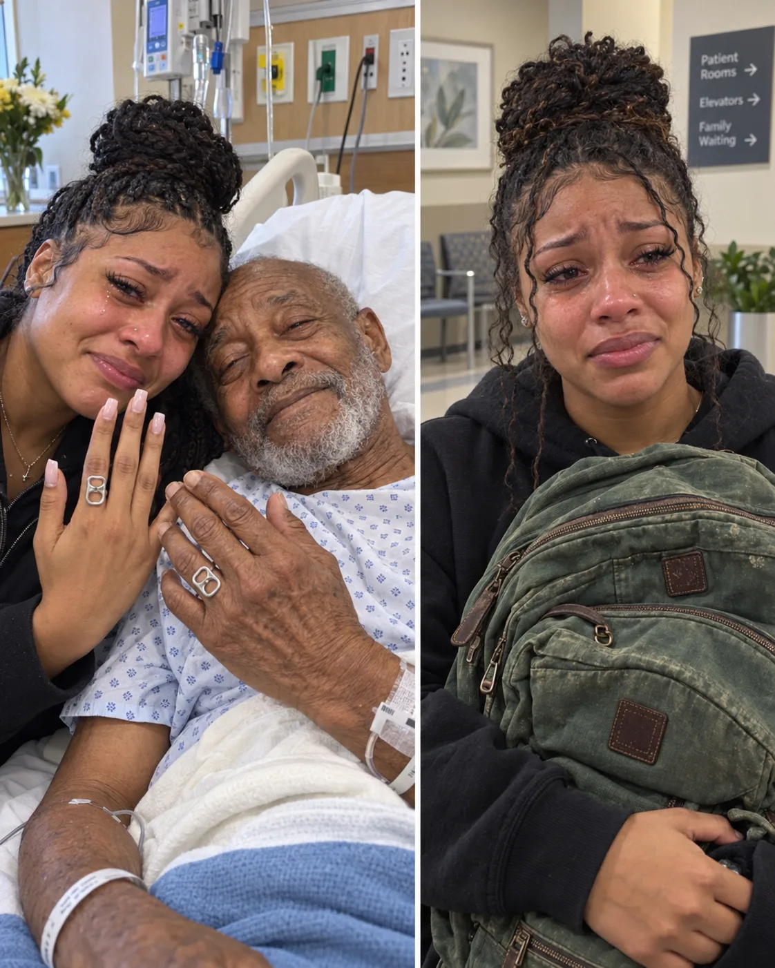 I Married a Stranger from a Hospital Waiting Room So He Wouldn't Pass Away Alone – After Our One-Week Marriage, His Lawyer Handed Me His Backpack
