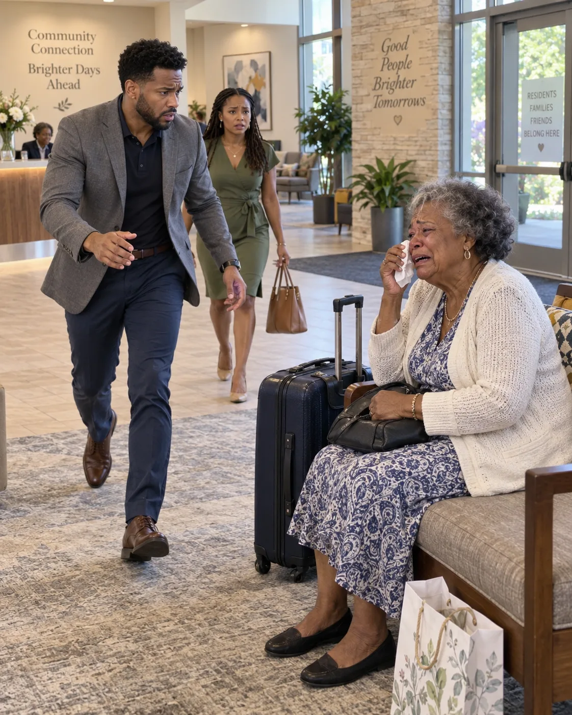 MY PARENTS TOLD GRANDMA THEY WERE TAKING HER TO LUNCH — THREE HOURS LATER A NURSING FACILITY CALLED ME, HER SUITCASE IN THEIR LOBBY AND MY PARENTS GONE