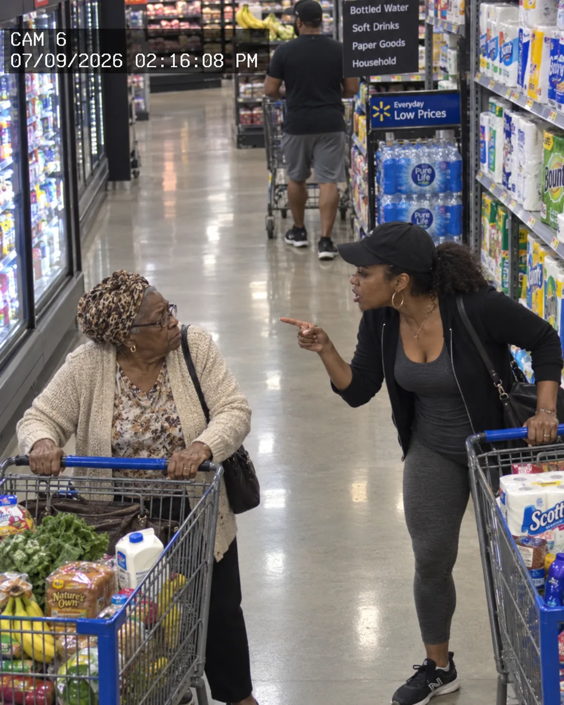 A WOMAN HUMILIATED MY 83-YEAR-OLD MOM IN FRONT OF AN ENTIRE CHECKOUT LINE