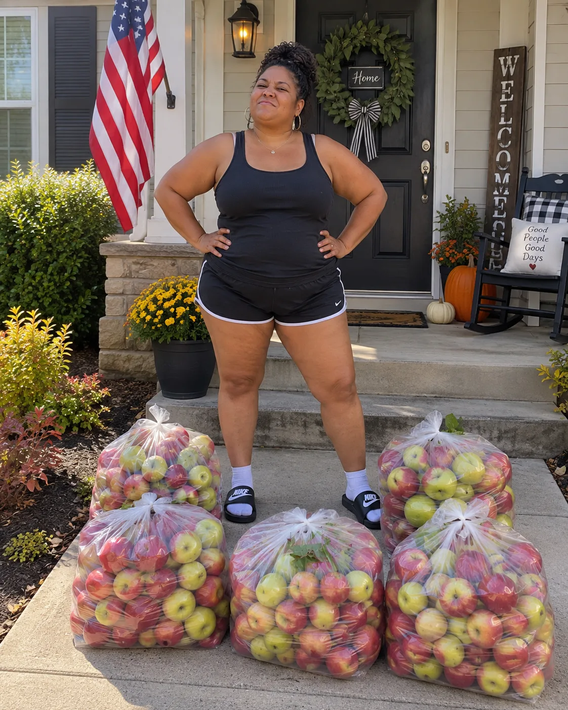 MY NEIGHBOR STOLE MY ENTIRE APPLE HARVEST — THE ORCHARD MY HUSBAND TENDED HIS WHOLE LIFE, TWELVE DAYS AFTER HE DIED