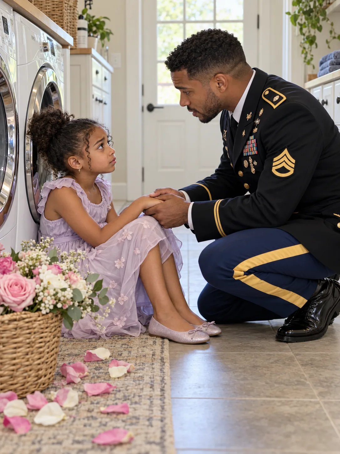 THREE MINUTES BEFORE MY WEDDING, I FOUND MY 9-YEAR-OLD DAUGHTER LOCKED