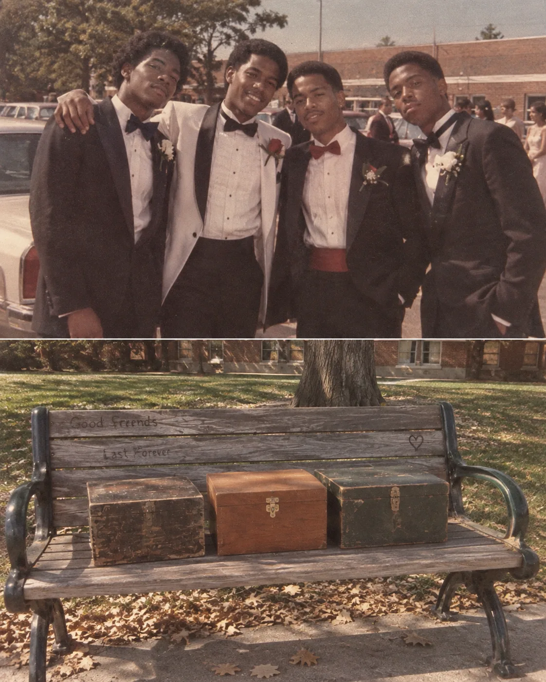 55 YEARS AGO, MY THREE BEST FRIENDS AND I PROMISED TO MEET AT OUR LAKE. YESTERDAY WAS THAT DAY