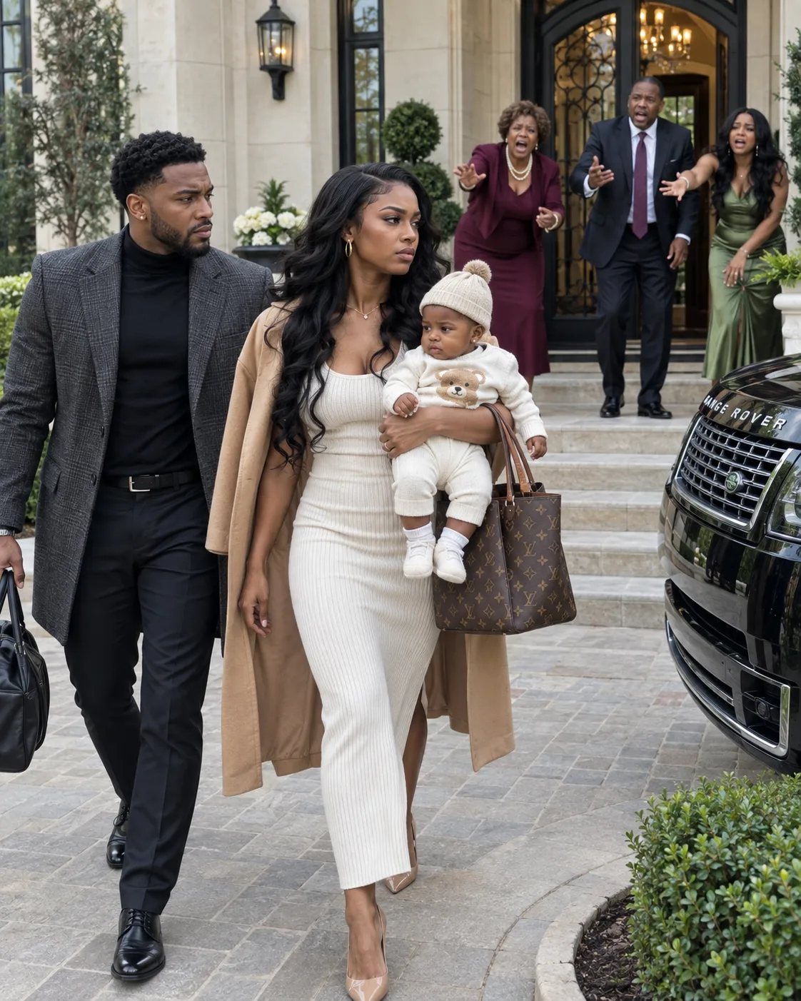 Three Days After Giving Birth, My Husband Locked Me Out of My Own Mansion