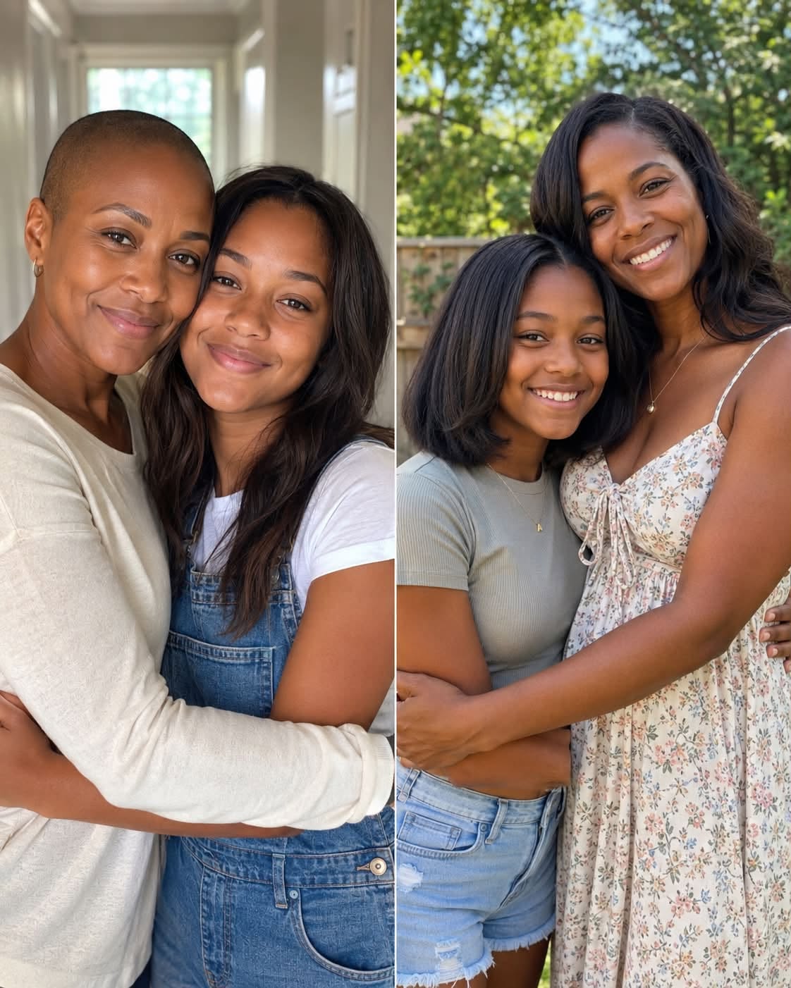 My Teenage Daughter Cut Off Her Hair to Make a Wig for Me After Chemotherapy—The Next Day, Her Teacher Called: “Come to the School Immediately. Officers Are Here Looking for Her.