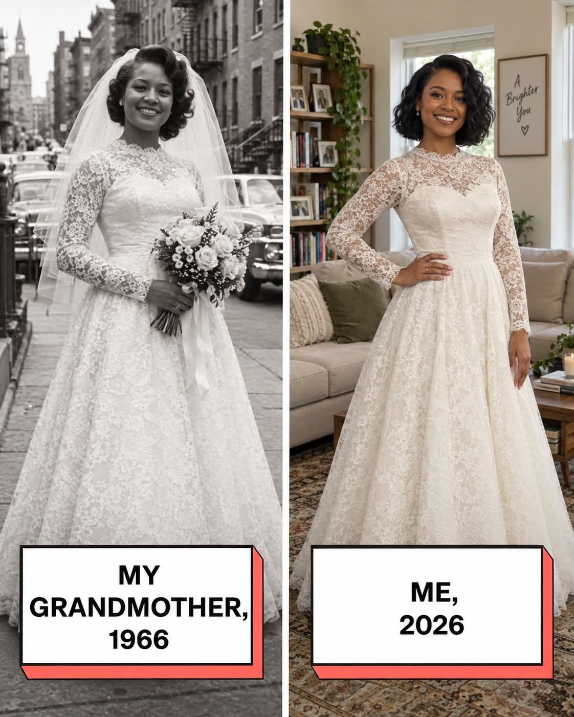 I de:cided to wear my grandmother's wedding dress in her honor — but while altering it, I found a hidden note that revealed a heartbreaking truth about my parents