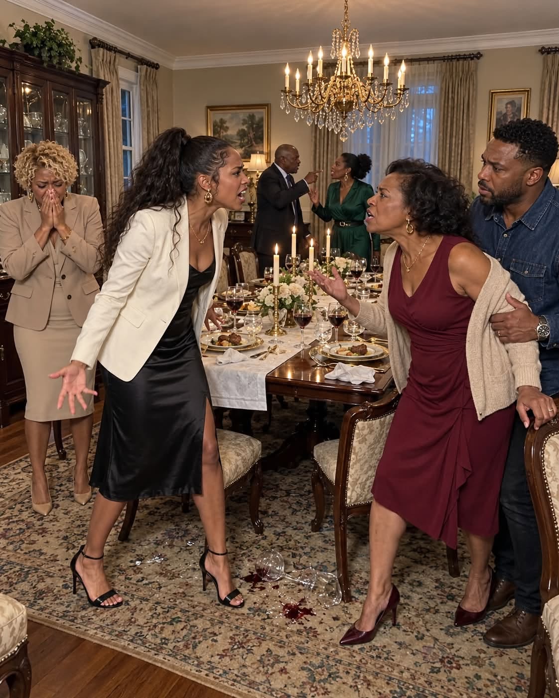My mom called me at 2 a.m. and said I could come to my brother's fiancée's family dinner only if I kept my mouth shut. She warned me her father was a decorated colonel
