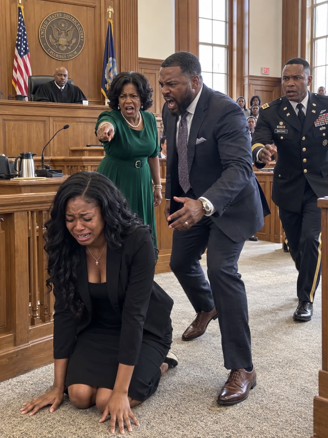 My mother-in-law pointed at me in court and said, "She's faking it." My husband smirked, telling the judge I did this every time