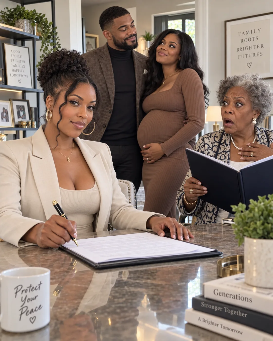 My Husband Made Me Sign Divorce Papers — While My Pregnant Sister Stood Under His Arm