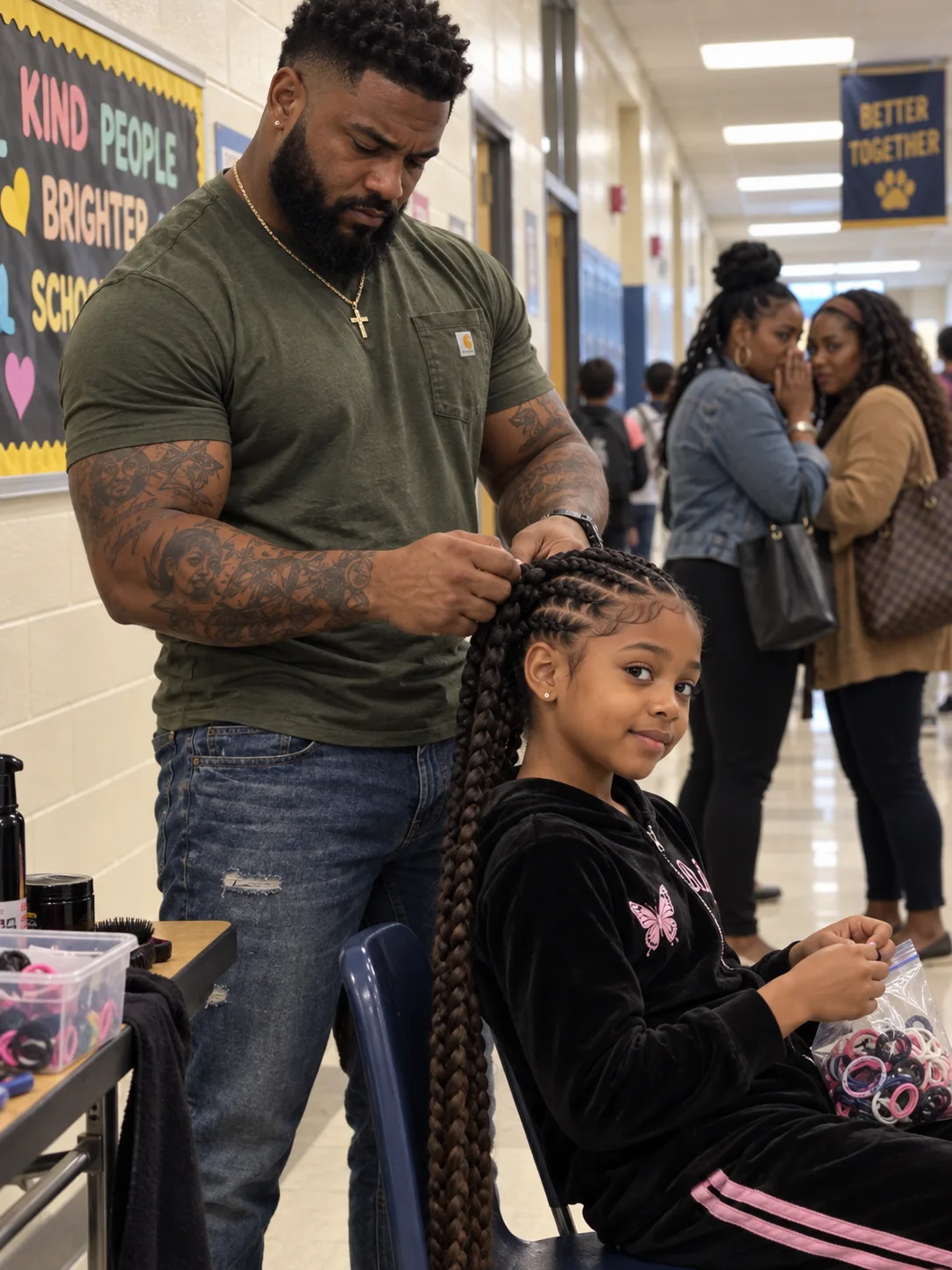 WE ALL JUDGED THE FATHER WHO KEPT HIS DAUGHTER'S HAIR PAST HER KNEES