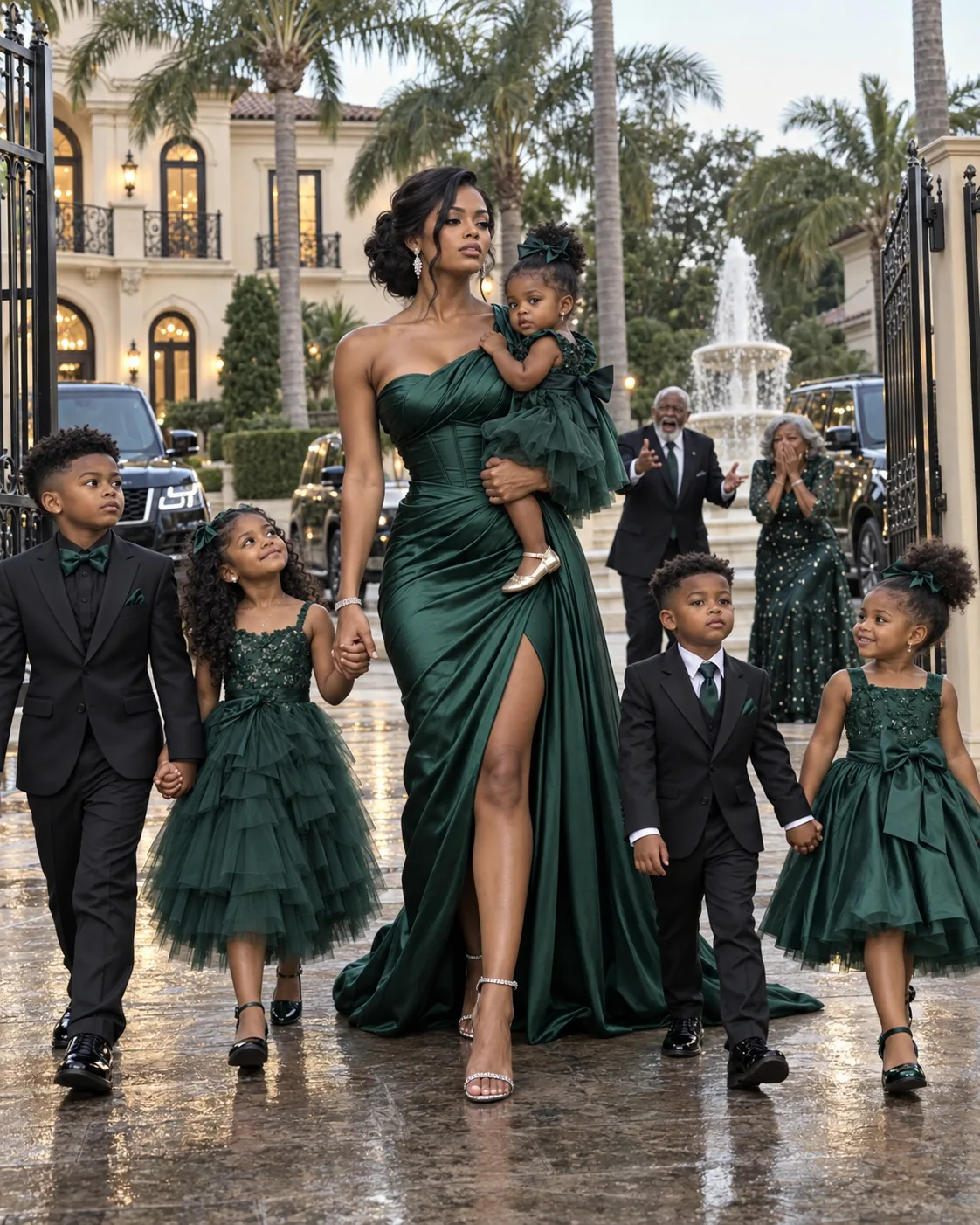 My father-in-law threw me and my six children into the rain just eight days after my husband's fun*ral. "Only real bl*od belongs here," he said