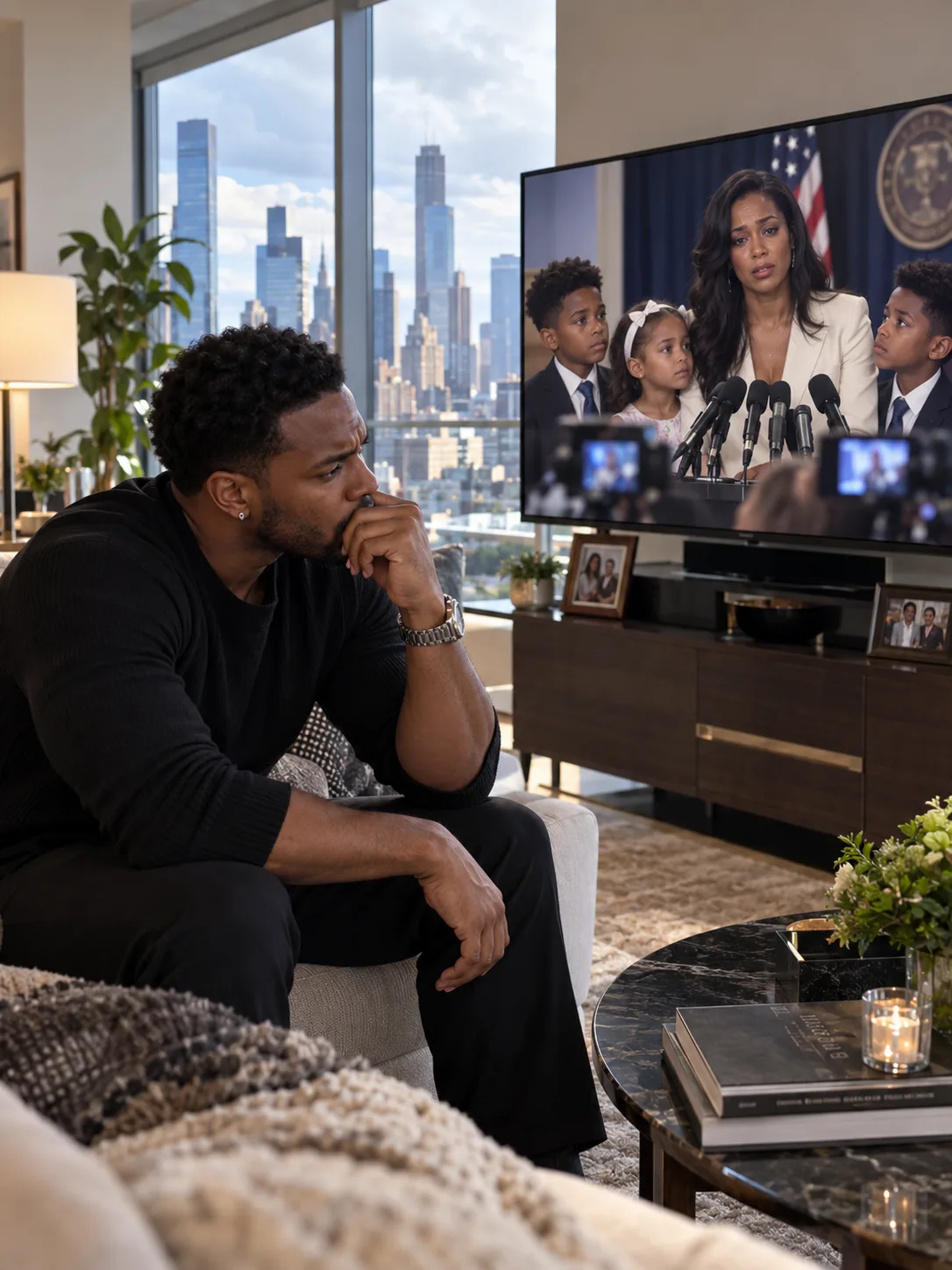 I CAME HOME EARLY AND SAW MY EX-WIFE ON TV — WITH FOUR FIVE-YEAR-OLD CHILDREN WHO HAD MY EYES