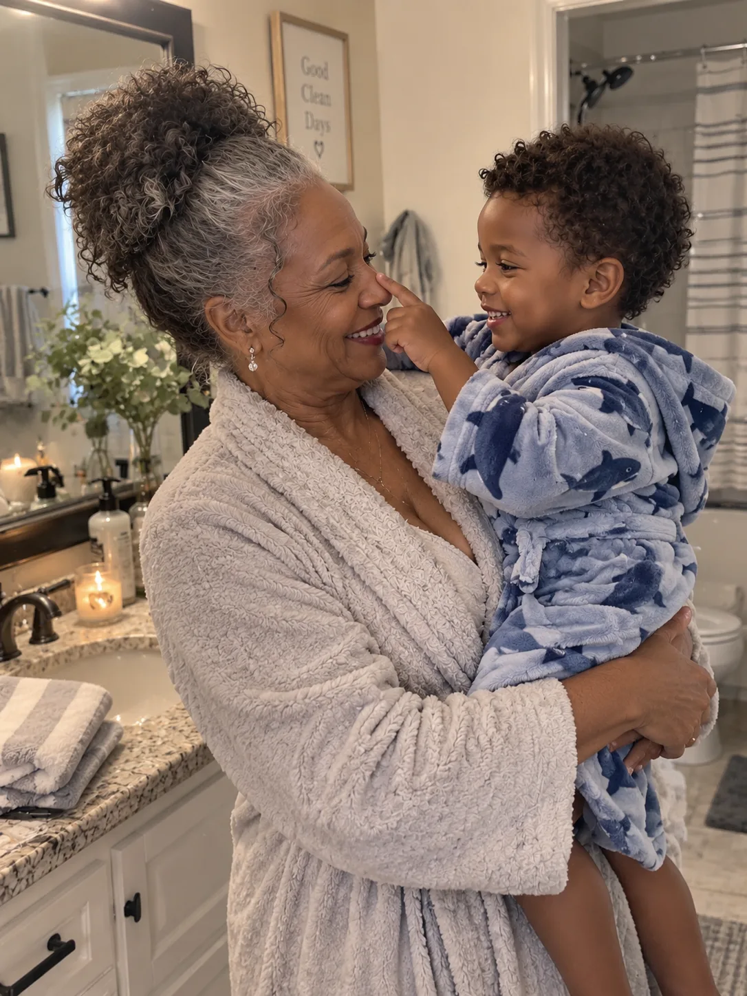 MY FIVE-YEAR-OLD GRANDSON TAPPED MY NOSE AND SAID, "DAD SAYS WHEN YOU'RE GONE SOMEDAY, ALL YOUR MONEY WILL BE OURS