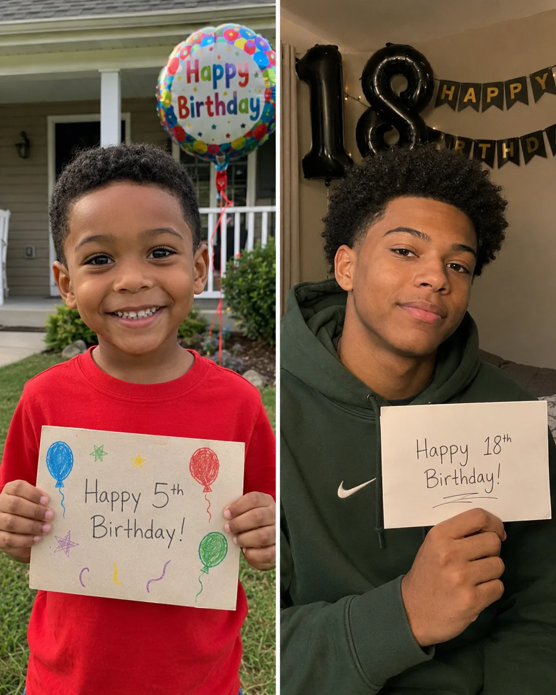 Every single birthday for eighteen years, my son received a plain envelope with no name — just a cheap card and a few dollars inside.