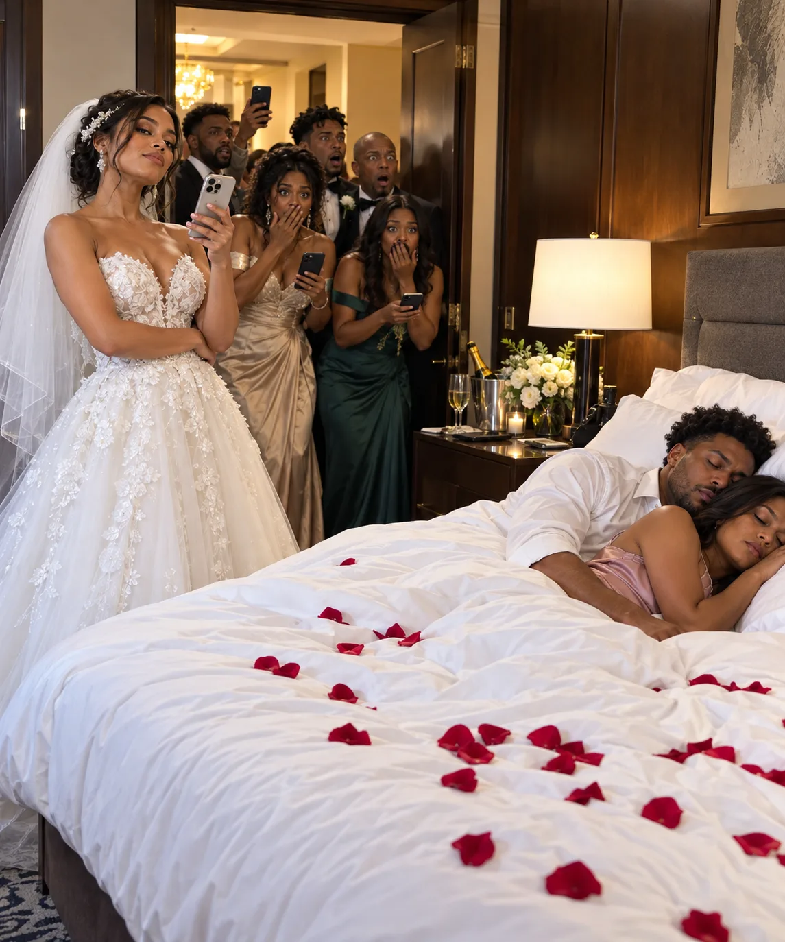 ON OUR WEDDING NIGHT, I WATCHED MY NEW HUSBAND