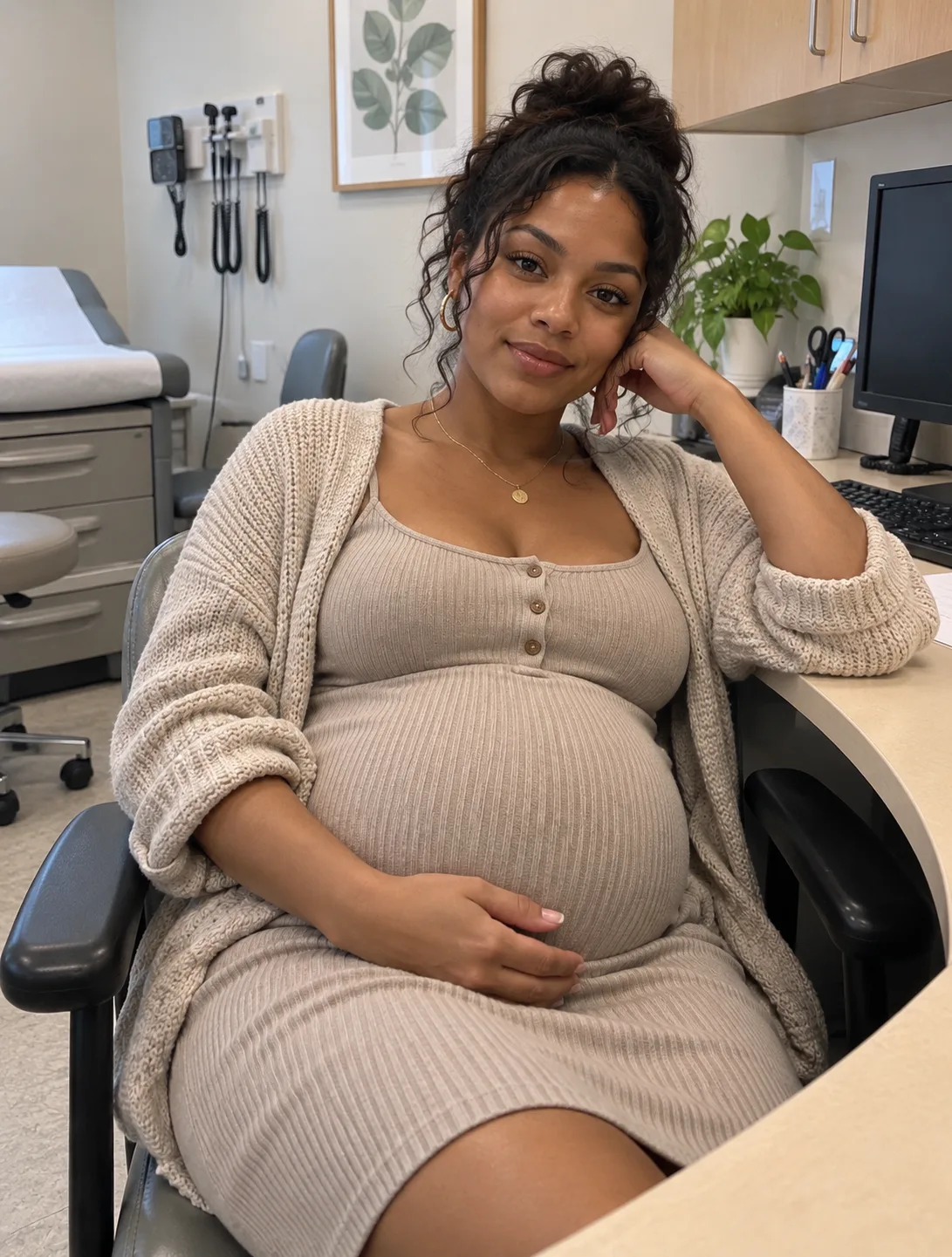 I'M A GYNECOLOGIST, AND A PATIENT SAT DOWN IN MY OFFICE AND SAID