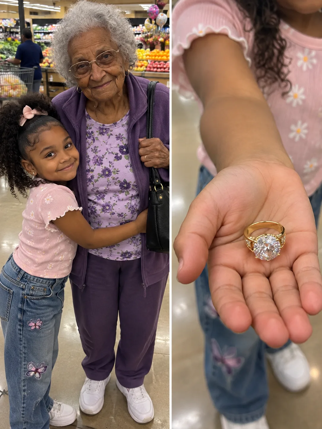 MY SEVEN-YEAR-OLD GRANDDAUGHTER FOUND