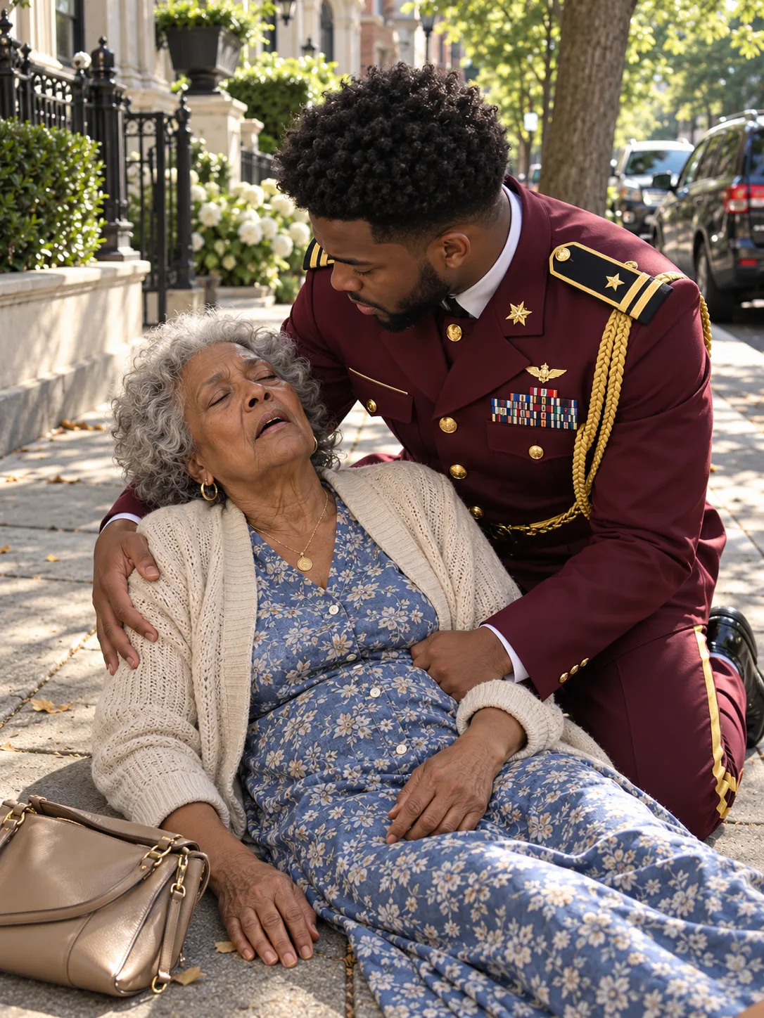 I STOPPED TO SAVE AN OLD WOMAN DY:ING ON THE ROADSIDE