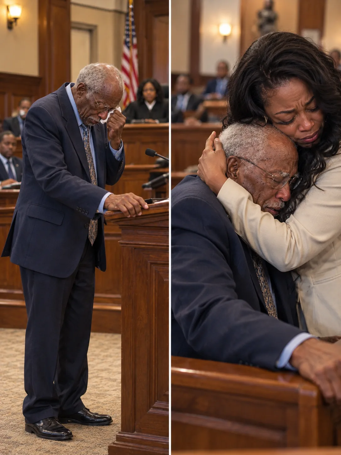 A 101-YEAR-OLD MAN WAS DRAGGED INTO COURT FOR TAKING