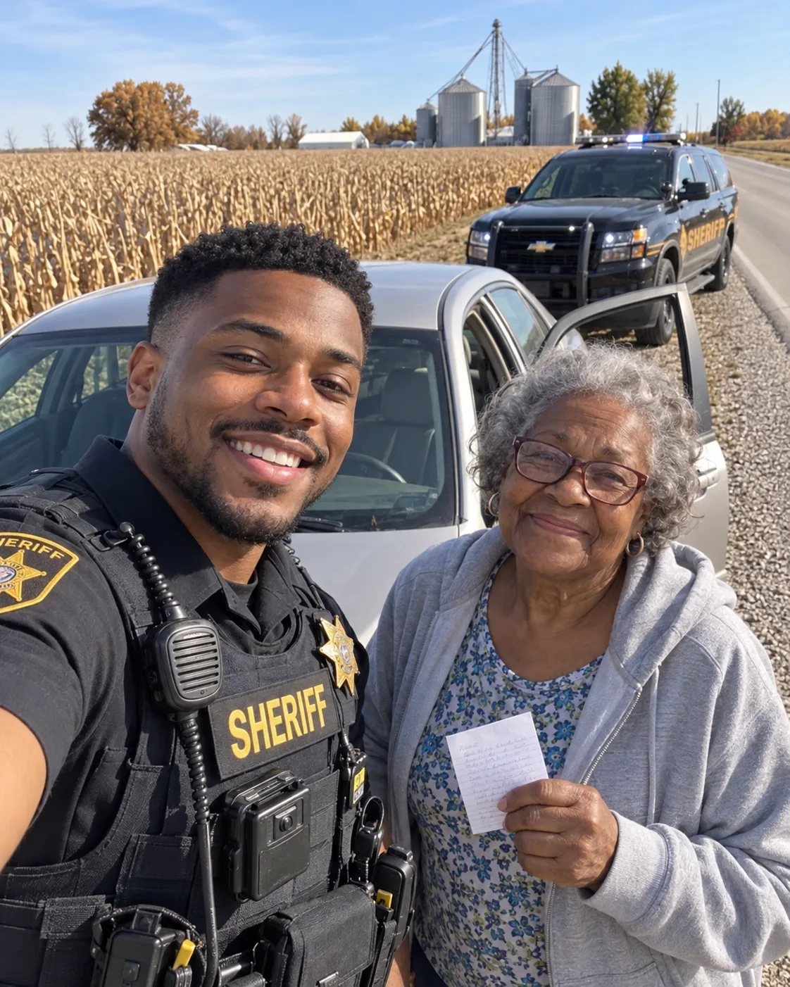 A YOUNG DEPUTY MADE MY 71-YEAR-OLD